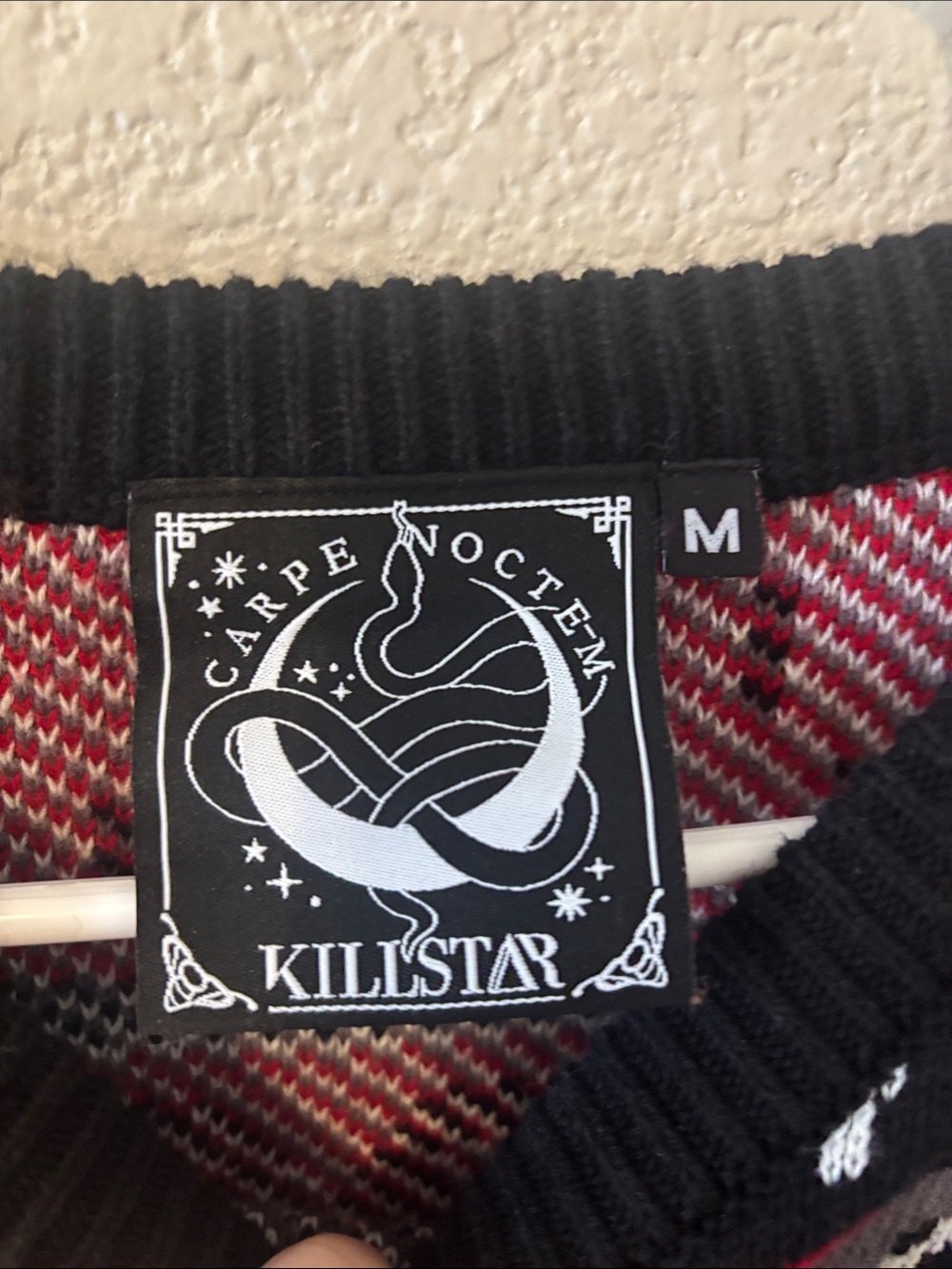 Killstar Black Krampus Sweater - Picture 4 of 4